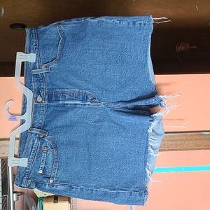 Levi's Plus Size Denim Jean Shorts High Waisted